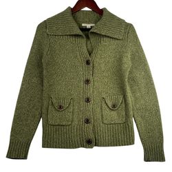 Banana Republic Green Cardigan -M-
