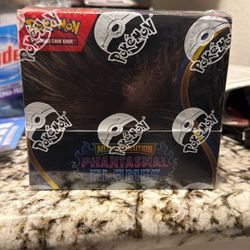 Pokémon Mega Evolution Phantasmal Flames Booster Box