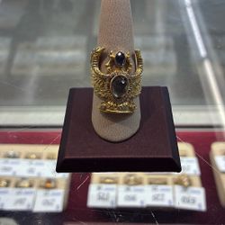 18kt Eagle Ring 