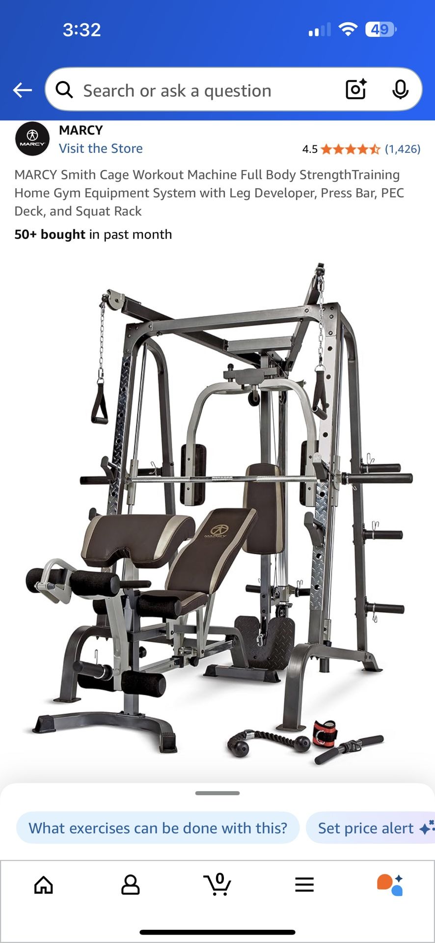 Smith Machine And Weights