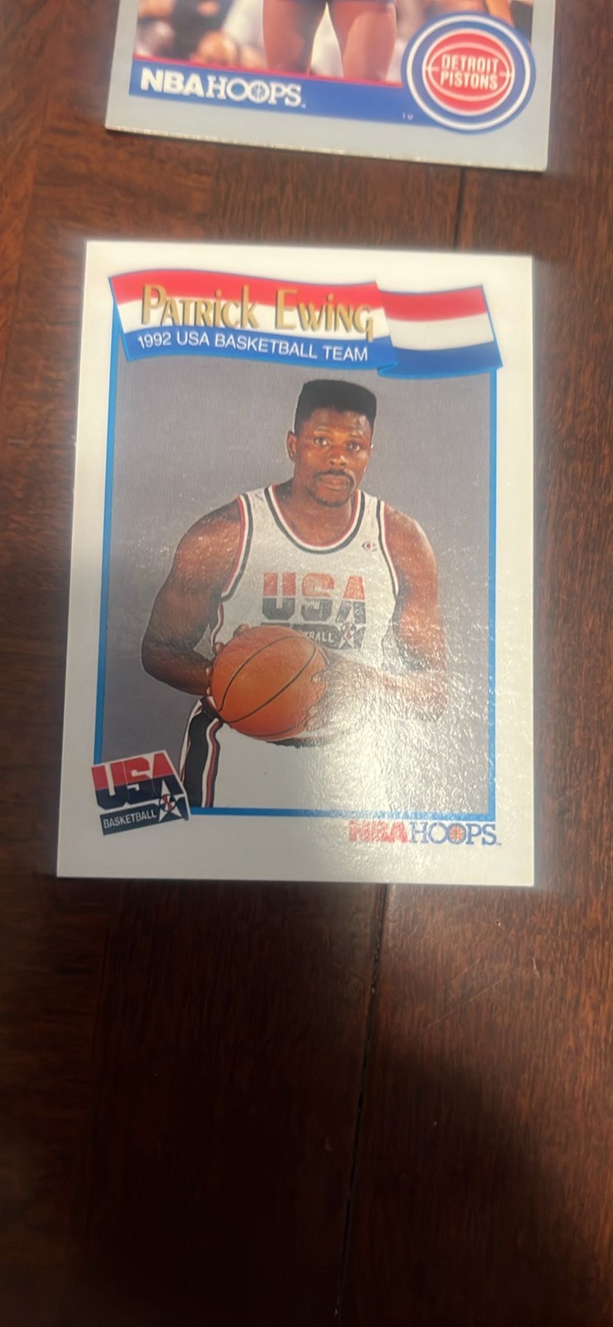 1992 USA Team Patrick Ewing Card