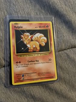 Vulpix Pokémon Card