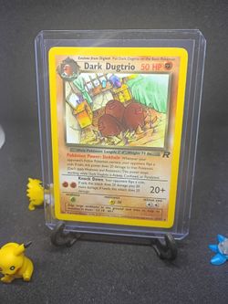 Pokemon 1999 dark dugtrio team rocket lp
