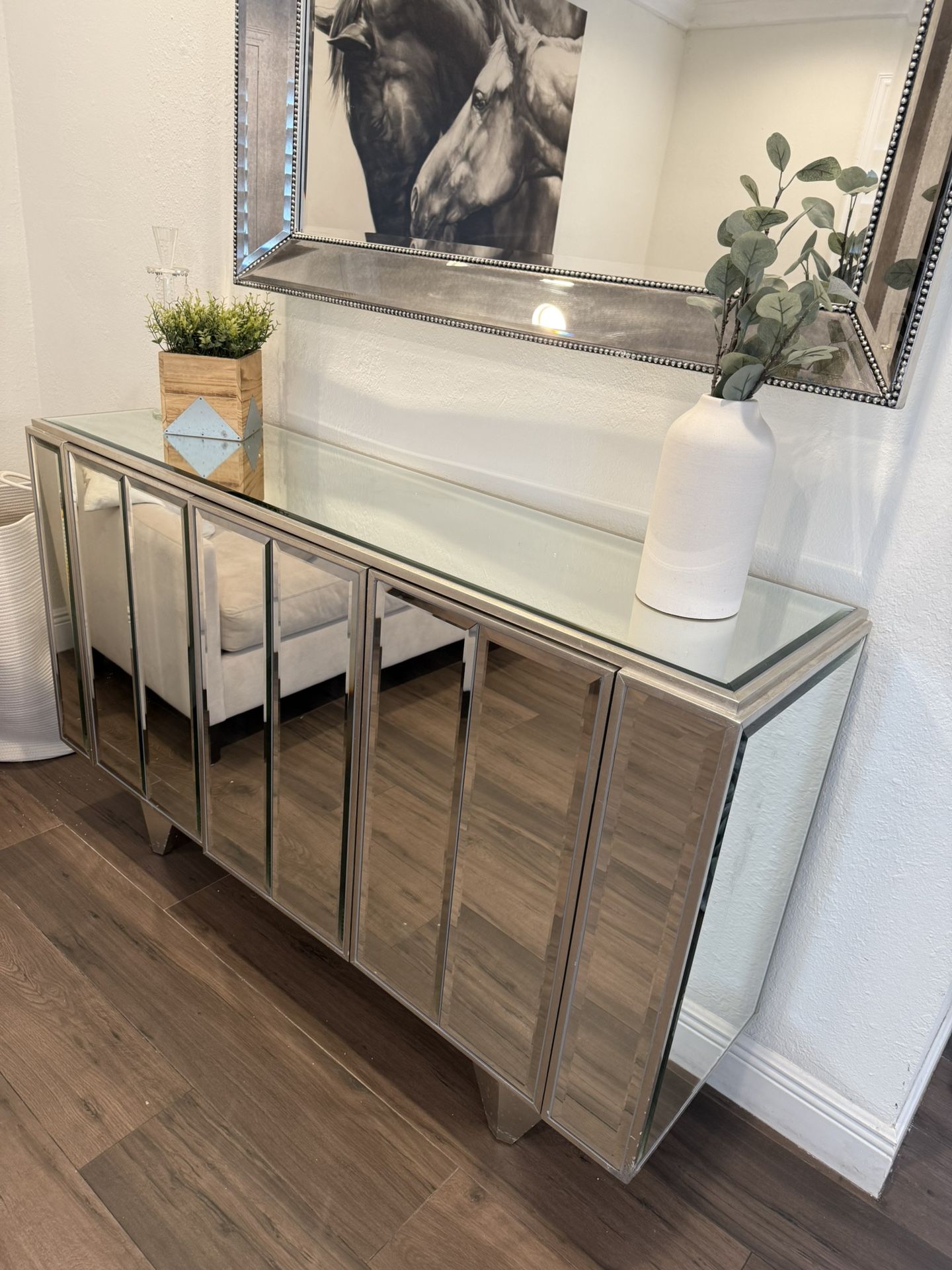 Mirrored Dresser