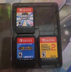 Mario Switch Games