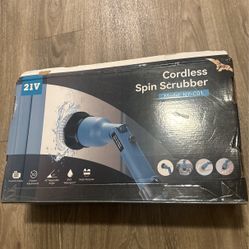 Electric Cordless Spin Scrubber 