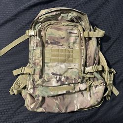Code Alpha Army Camo Expandable Tactical Gear Backpack 