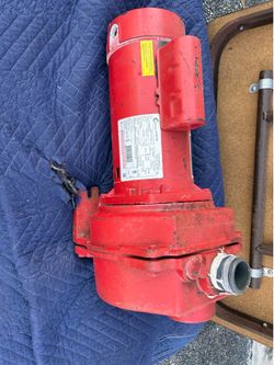 Red Lion RLSP-200 Cast Iron Sprinkler Pump 2 HP 614673 UNTESTED AS-IS