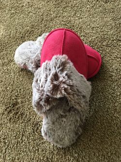 Women's Slippers Memory Foam Fluffy Faux Lining Soft Warm Slip-on House Slipper,for Indoor Outdoor