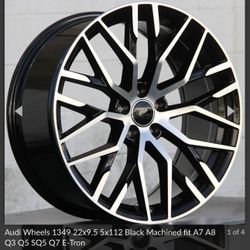20 And 22” Audi Wheels For All Models
