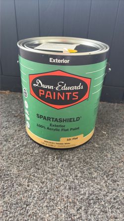 Spartashield exterior 100% acrylic flat paint
