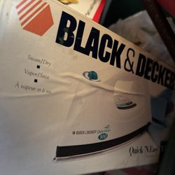 Black And Decker Quick N Easy 300 Steamer