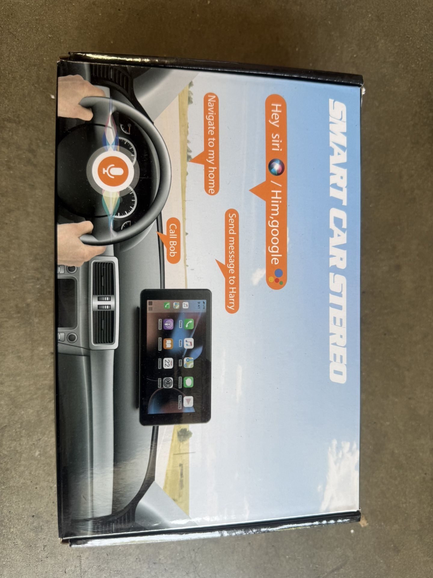 Wireless Car Stereo Compatable with Apple CarPlay, Android Auto, 7" HD Bluetooth CarPlay Touch Screen