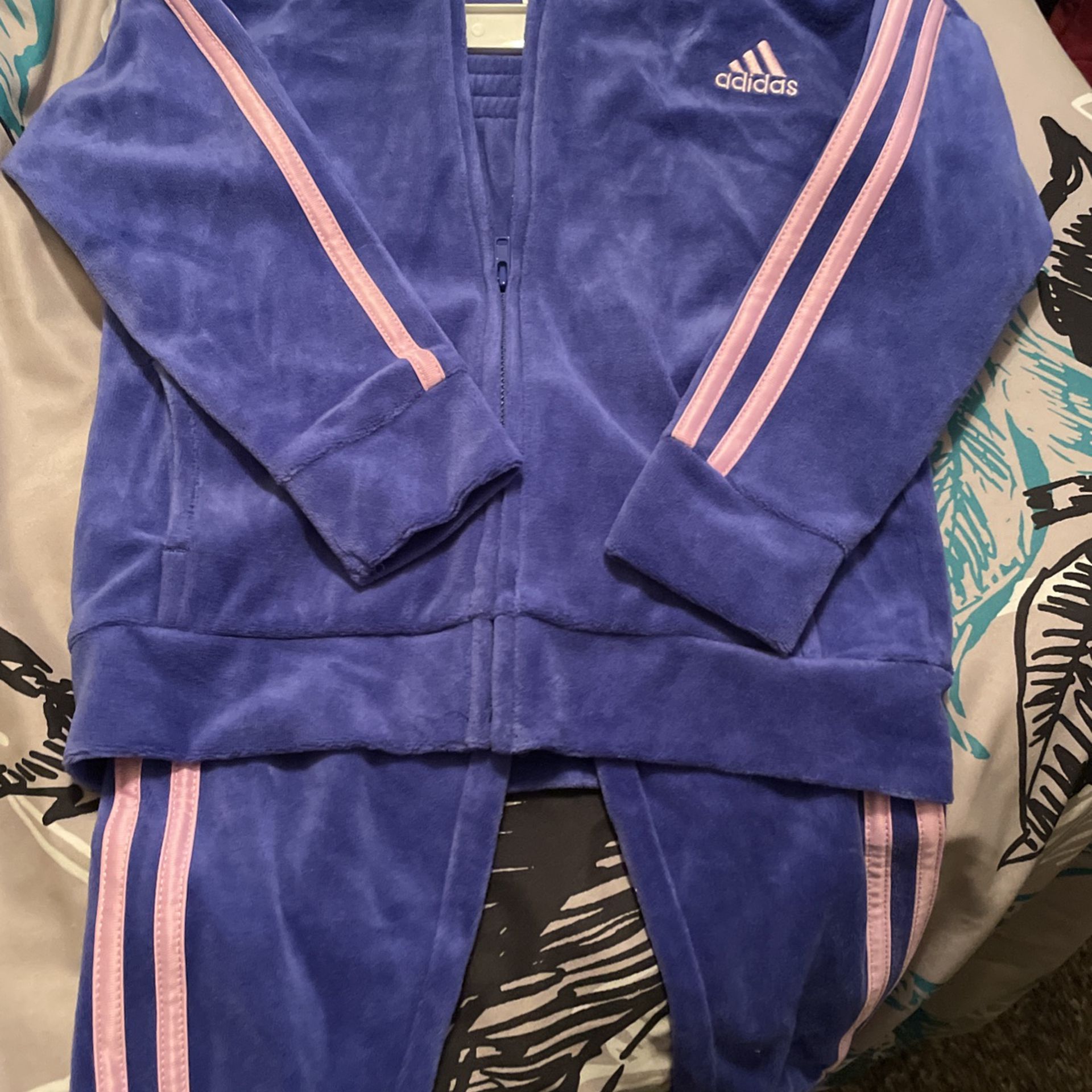 Adidas Suede Two Piece Set 