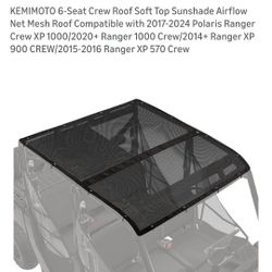 Polaris Ranger 4 or 6 Seater Soft Top
