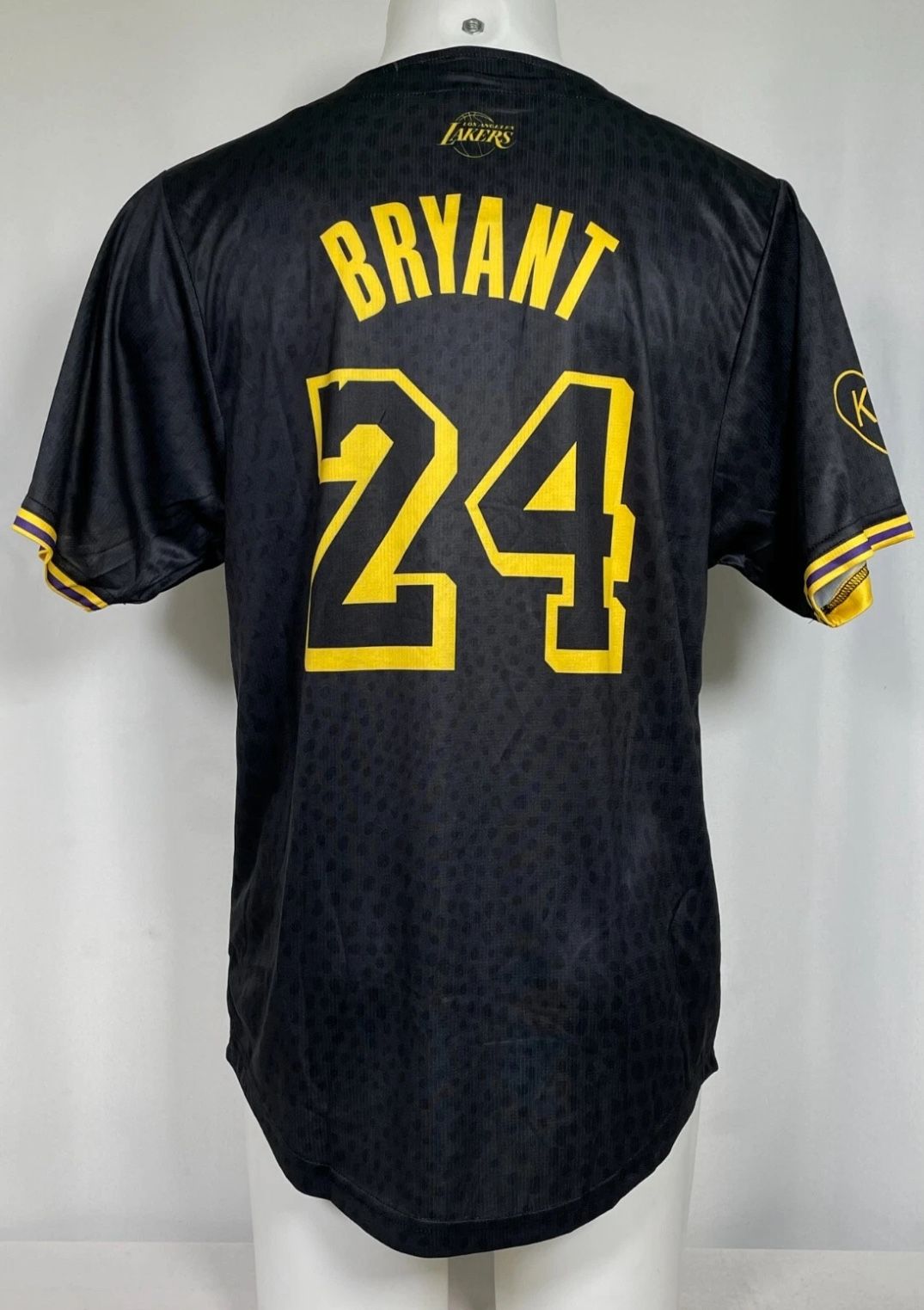 Kobe Bryant X LA Dodgers Mamba Baseball Jersey XL