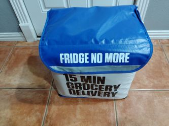 Fridge No More Insulated Grocery Delivery Bag