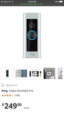 Video doorbell pro brand new