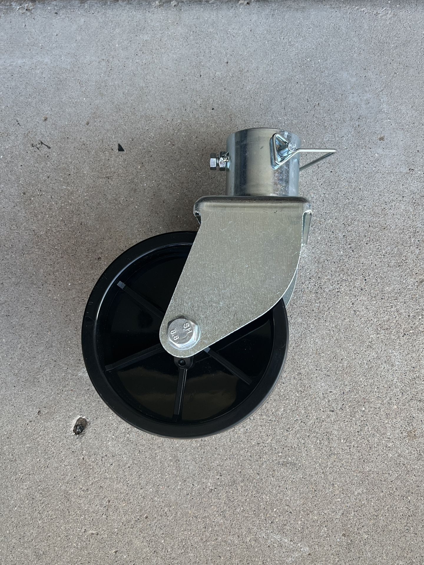 Jack Caster Dual Trailer Wheels