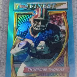 Thurman Thomas Refractor 1994 Buffalo Bills All Pro Oklahoma State