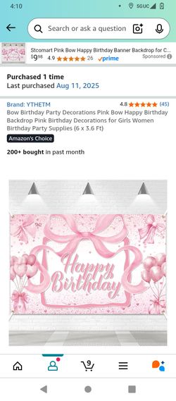 Happy Birthday Banner