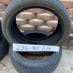 235. 40 R 19 2tires