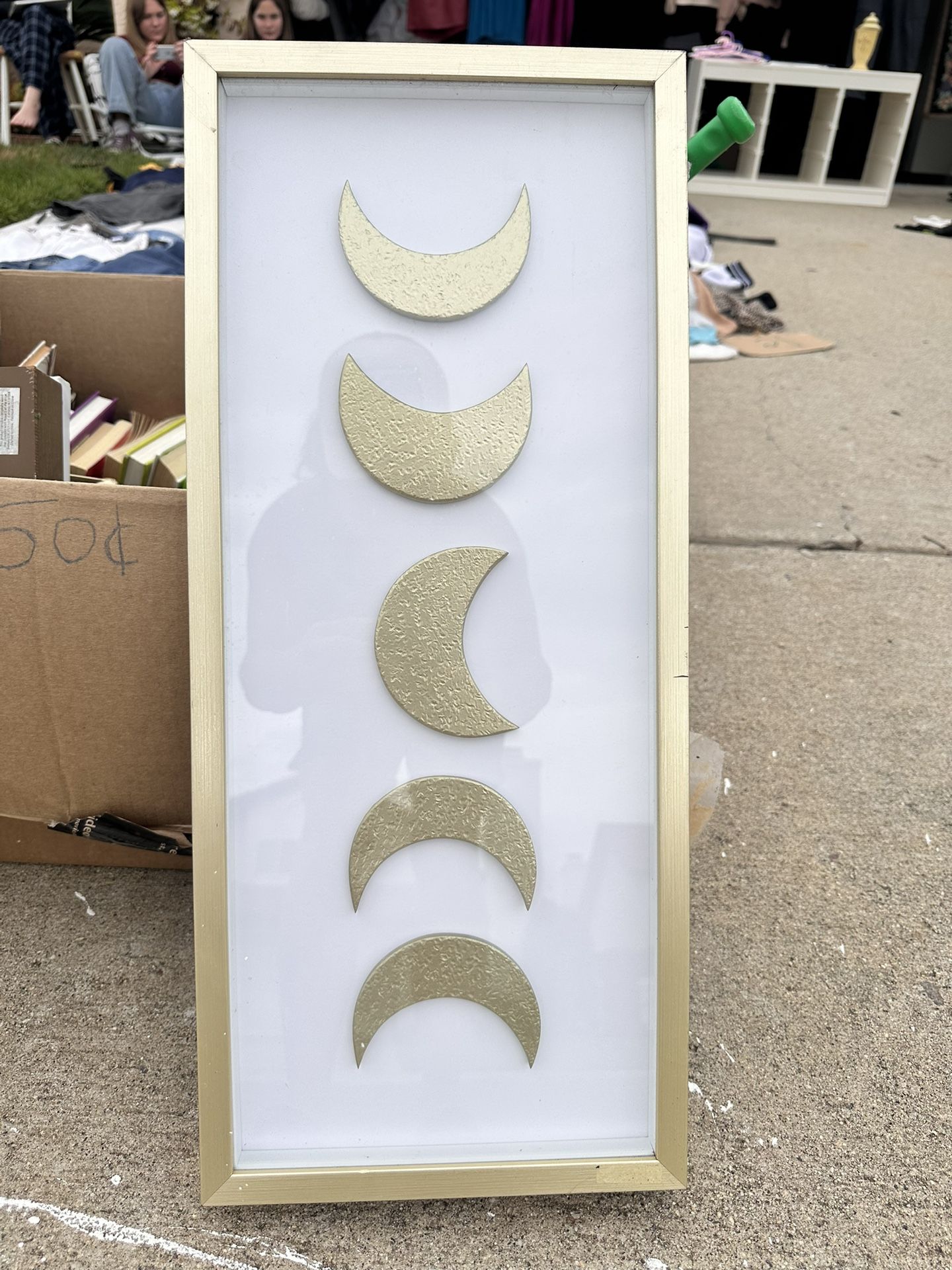Moon Phase Shadow Box Picture