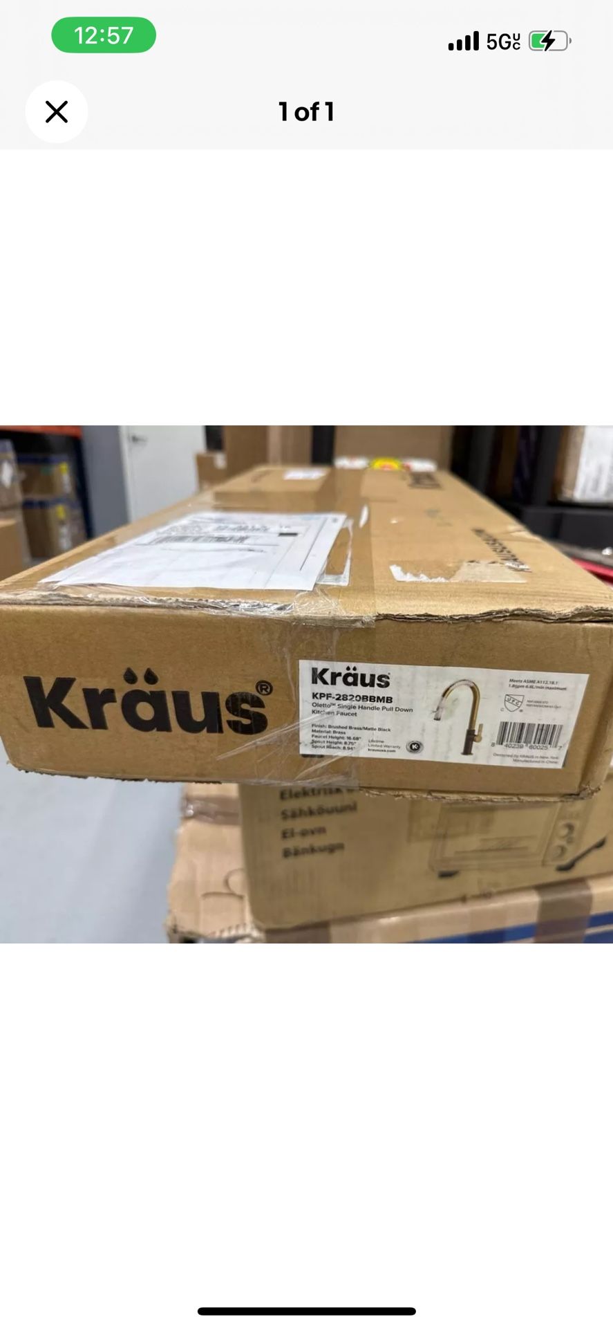 Kraus 2820 Sensor Faucet