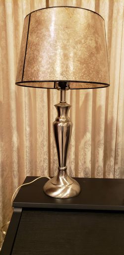 Nightstand Lamp with Shade