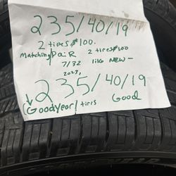235/40/19 