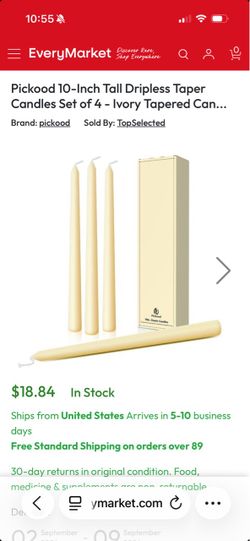 Dripless candles