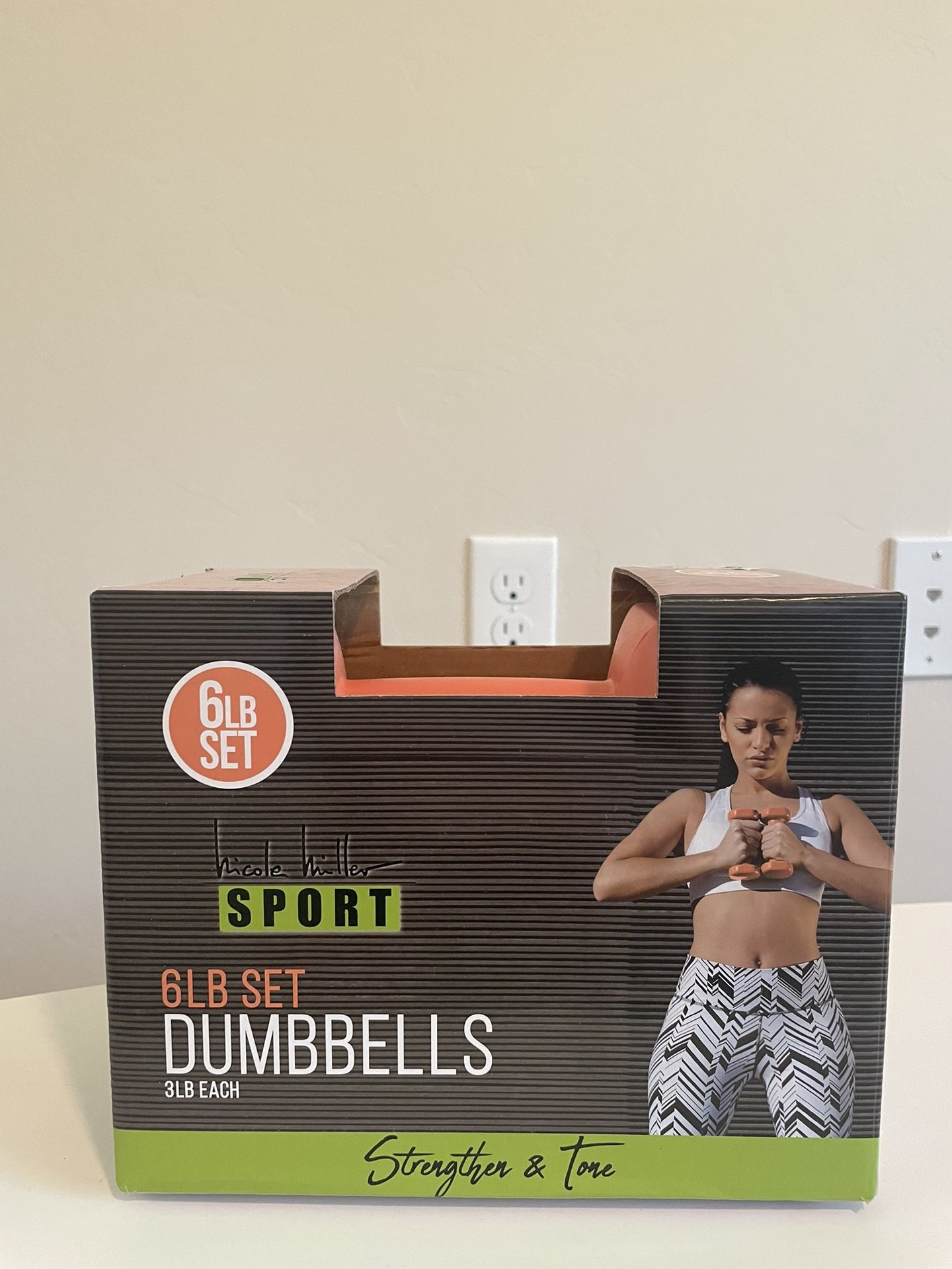 6 Lbs Dumbbells Set ( 2pcs )