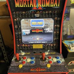 Mortal Kombat 2 Arcade 1up With Upgrades