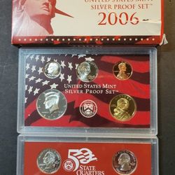 2006 U.S. Mint Silver Proof Set