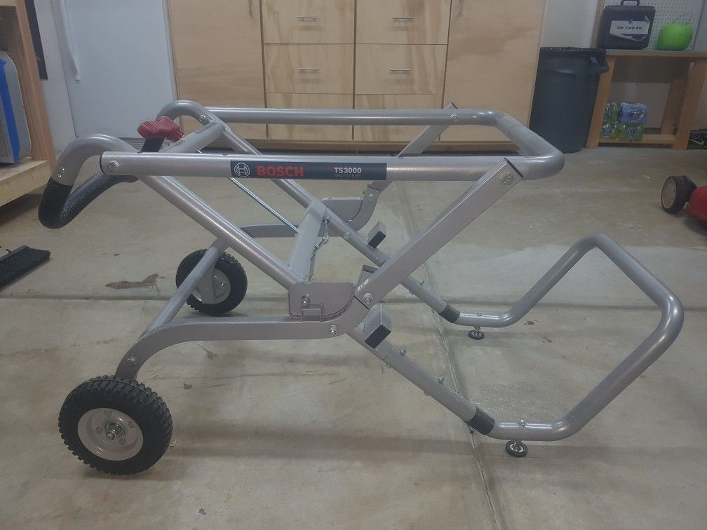 Bosch ts3000 gravity rise table saw stand