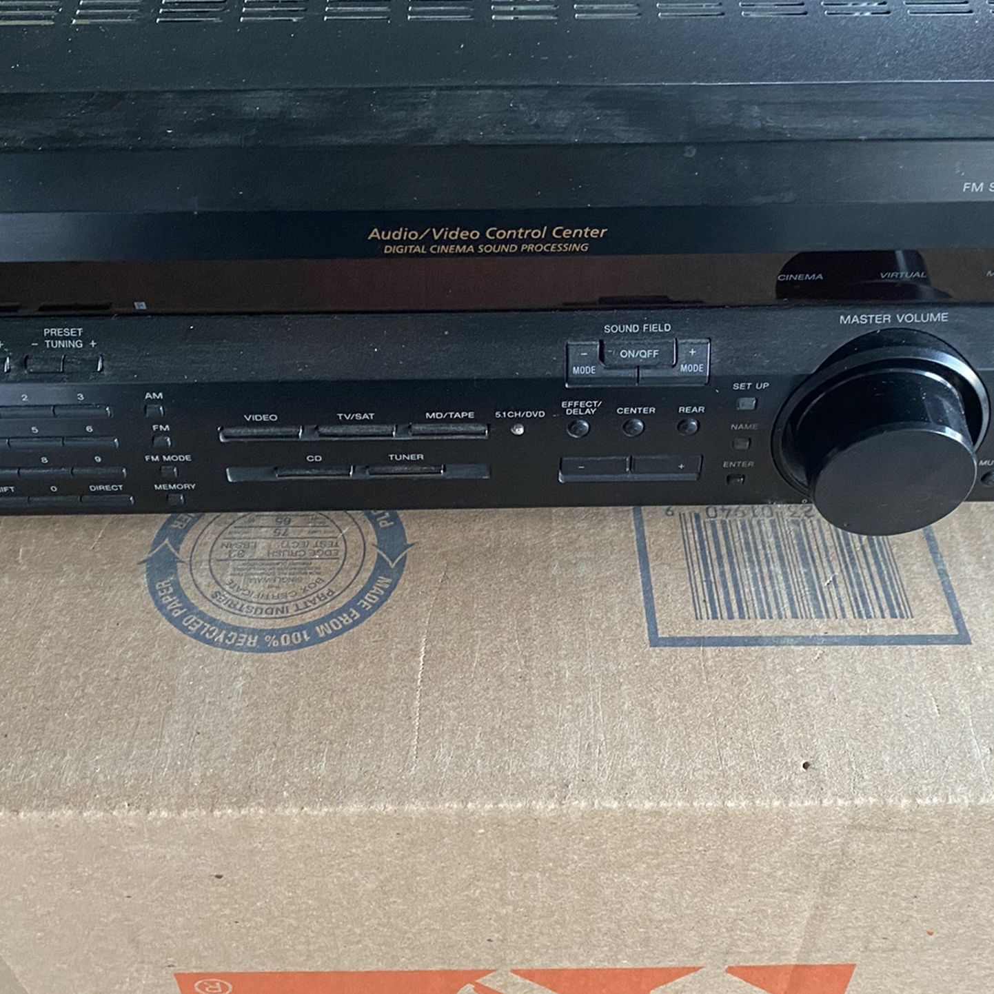 Sony Stereo and Surround Receiver / AV Connection