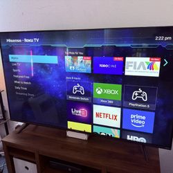 Hisense 58’ 4k UHD LCD TV