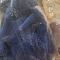 Rare Ty Peanut Royal Blue Beanie Baby Still In Plastic