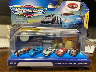 NEW 2021 MICRO MACHINES Series 5 BUGATTI SPEED LEGENDS