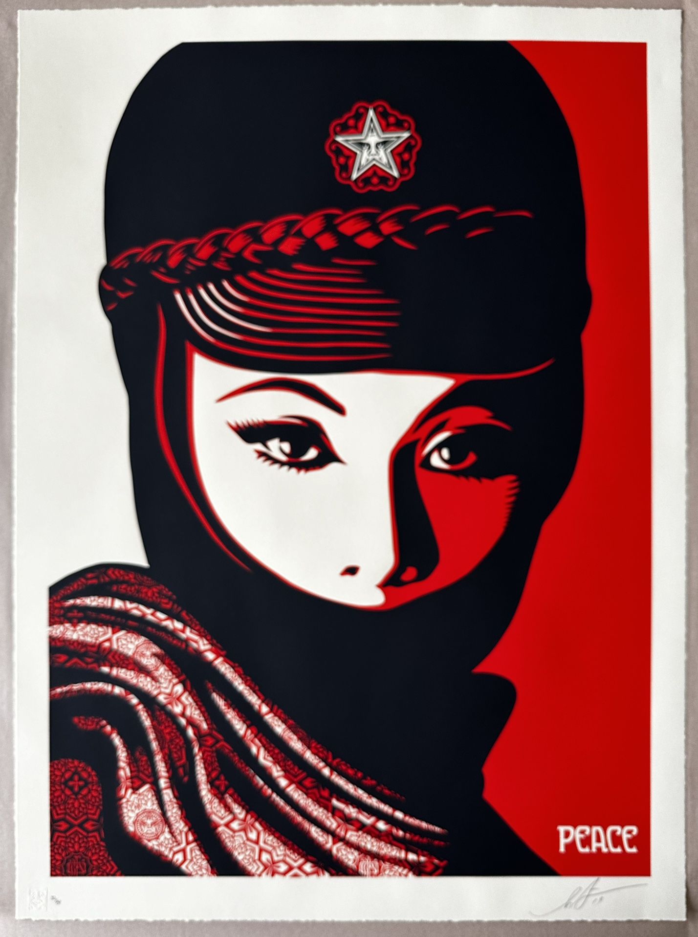 Shepard Fairey — Mujer Fatale Large Format