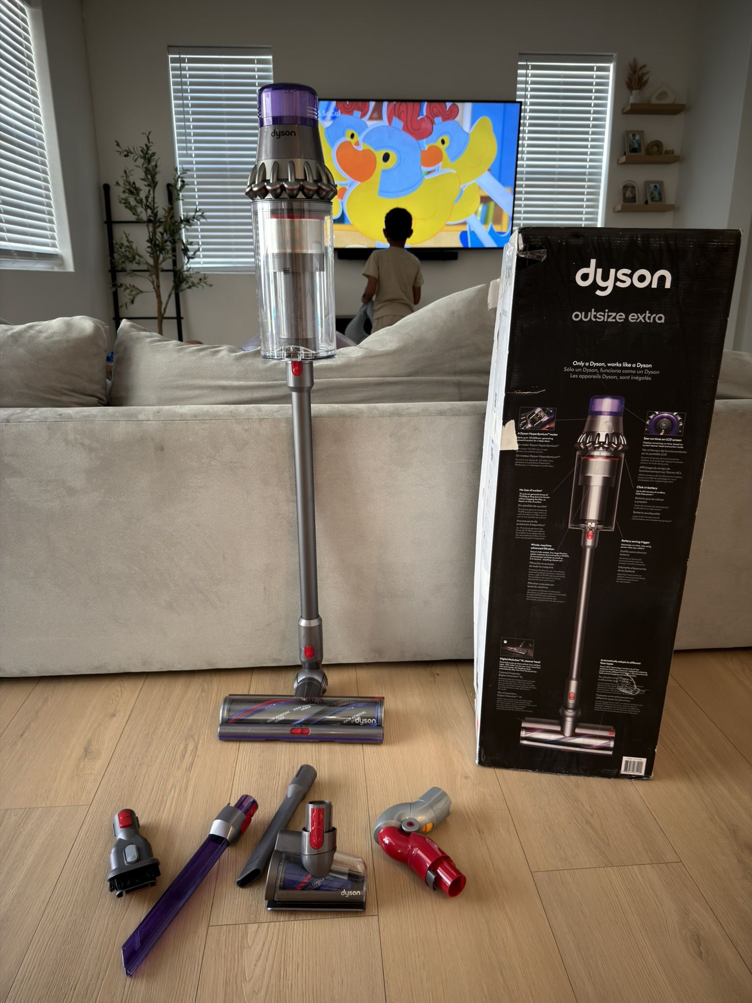 Dyson outsize Extra Stick Vacuum