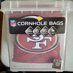 SF 49ers  Cornhole Bags