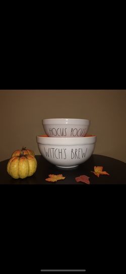 Rae Dunn bowls gift set bundle hocus pocus+ witches brew