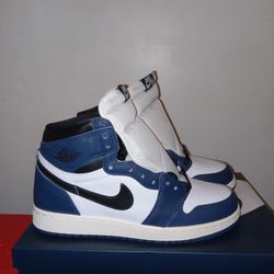 Nike Air Force 1 Midnight Blue Suze 7Y New W/Box