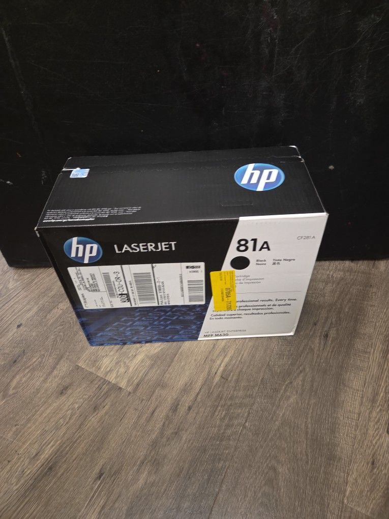 HP 81A (CF281A) Black Toner Cartridge – NEW