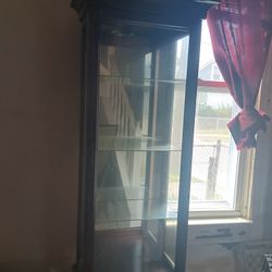 1 Tall China Cabinet And 2 Mid Size