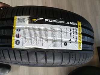 New set of tires 225 55 17 FORCELAND