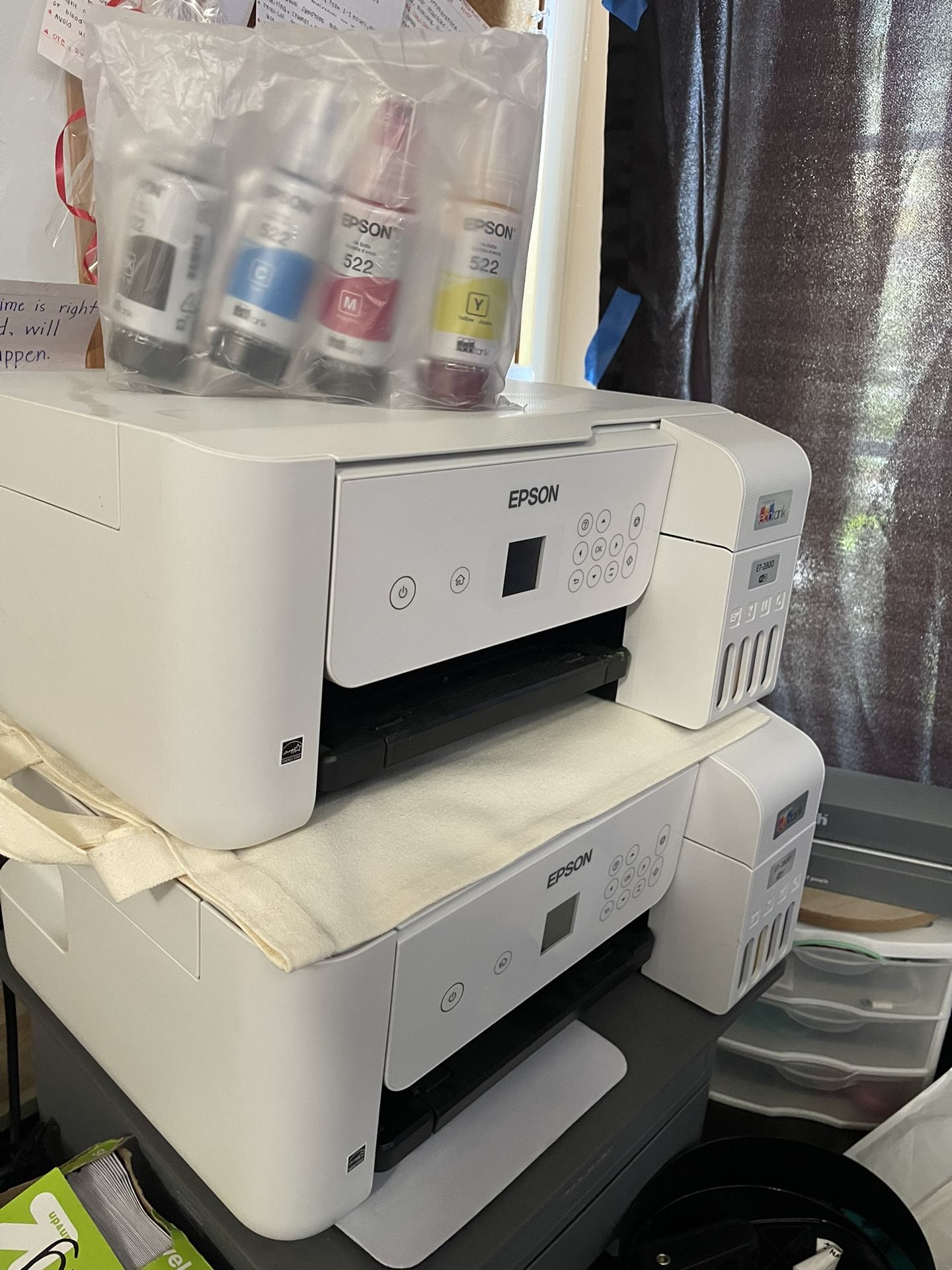 2 Eco tank Et2800 Printer Comes W More Ink And Kit