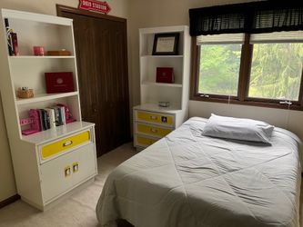 White bedroom set