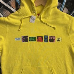 Supreme Yellow Hoodie 